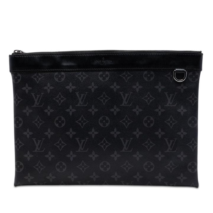 Louis Vuitton Monogram Eclipse Discovery Pochette GM
