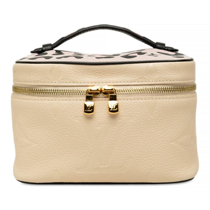 Louis Vuitton Vanity Giant Wild at Heart Nice Monogram Empreinte Mini Noir – vue principale – GABY PARIS