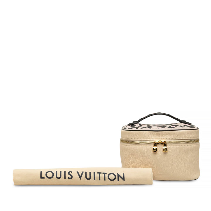 Louis Vuitton Vanity Giant Wild at Heart Nice Monogram Empreinte Mini Noir – vue 7 – GABY PARIS