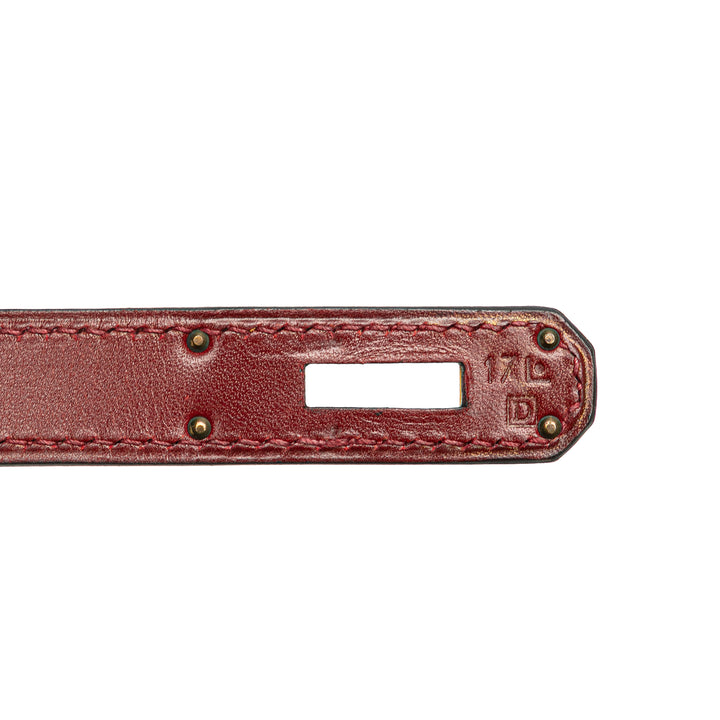 Hermès Box Calf Kelly II Retourne 32 Rouge – GABY PARIS Authentique