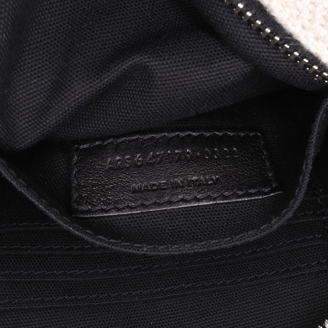 Small Canvas Camp Camera Bag Brown - Gaby Paris