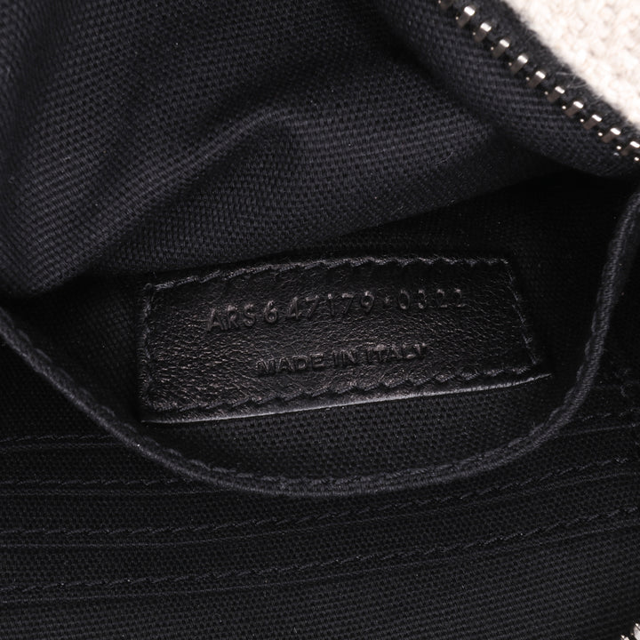 Small Canvas Camp Camera Bag Brown - Gaby Paris