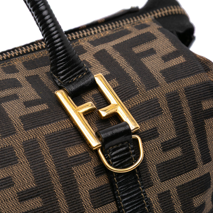 Zucca Canvas Satchel Brown - Gaby Paris