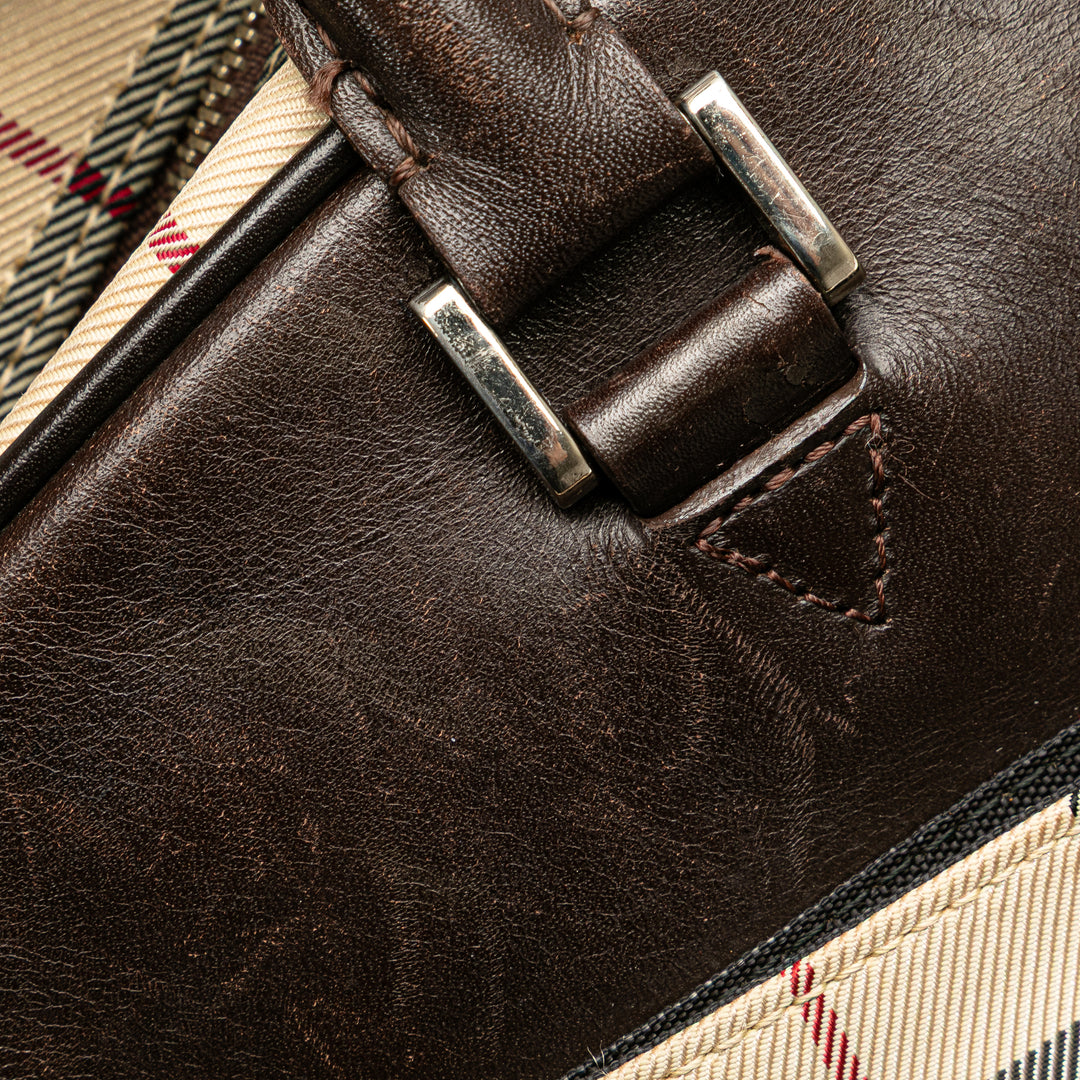 Burberry House Check Toile Sac à main