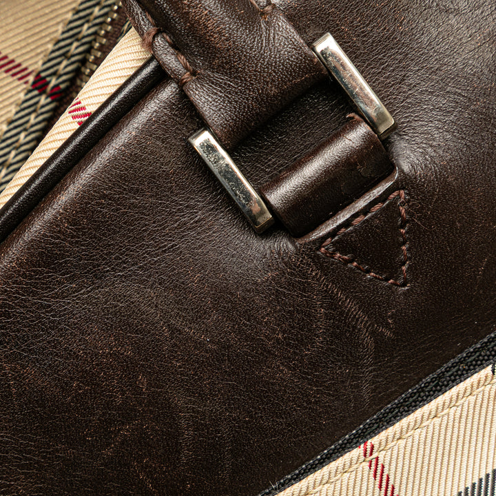 Burberry House Check Toile Sac à main