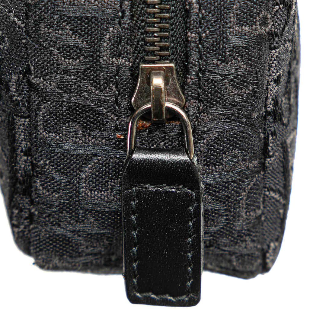 Oblique Canvas Street Chic Crossbody Black - Gaby Paris