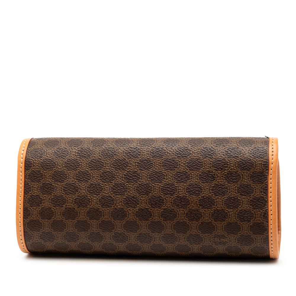 Celine Pochette Macadam Toile enduite Marron – vue 2 – GABY PARIS