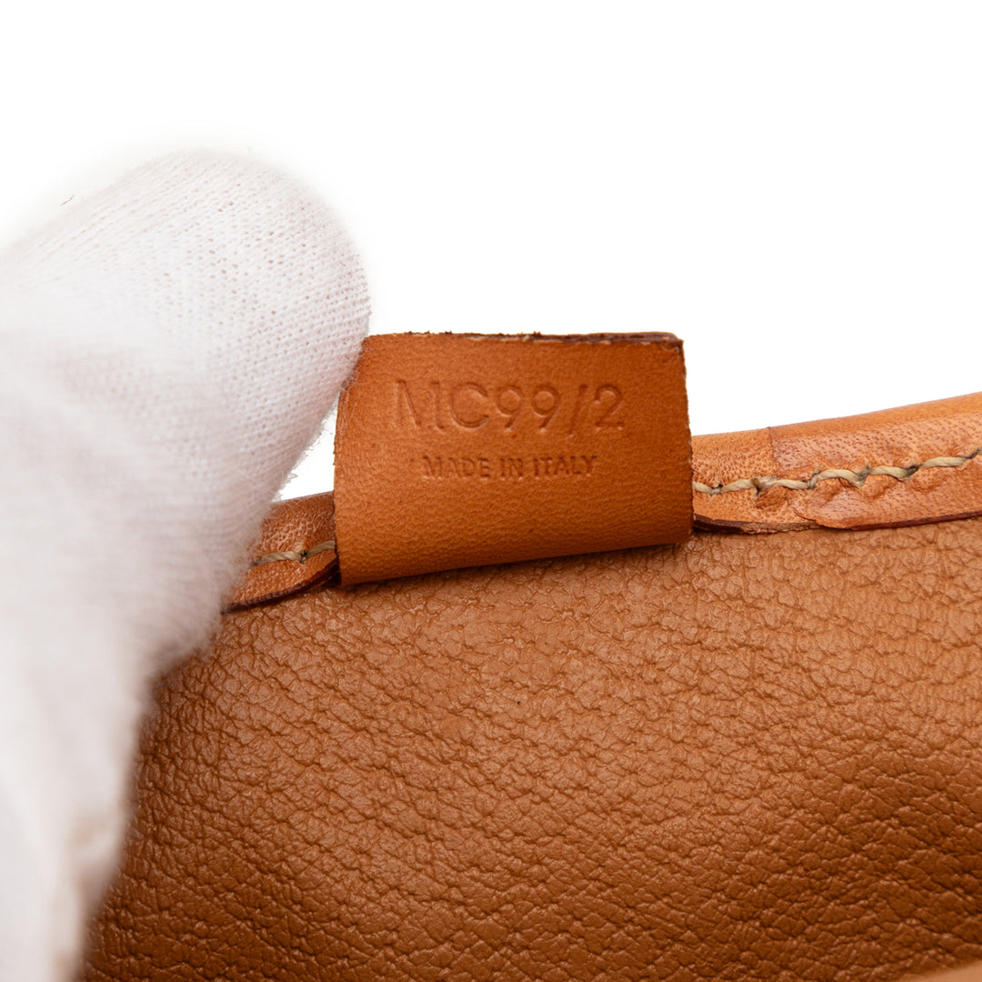 Celine Pochette Macadam Toile enduite Marron – vue 6 – GABY PARIS