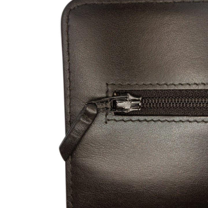 Chanel CC Matelassé froissé Cuir verni Wallet on Chain