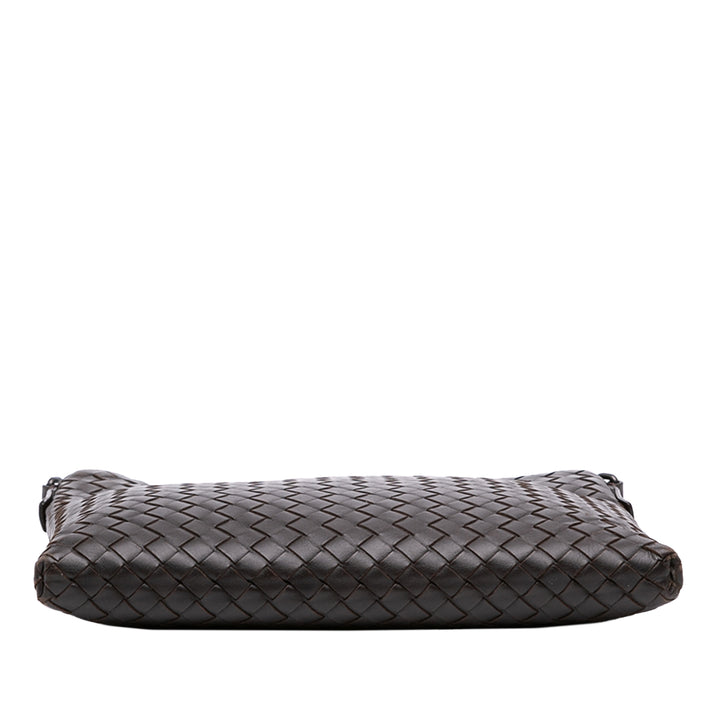 Bottega Veneta Intrecciato VN Sac nappa Marron – vue 3 – GABY PARIS