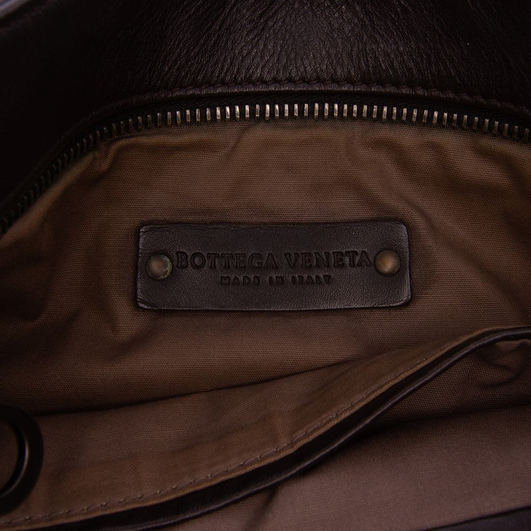 Bottega Veneta Intrecciato VN Sac nappa Marron – vue 5 – GABY PARIS