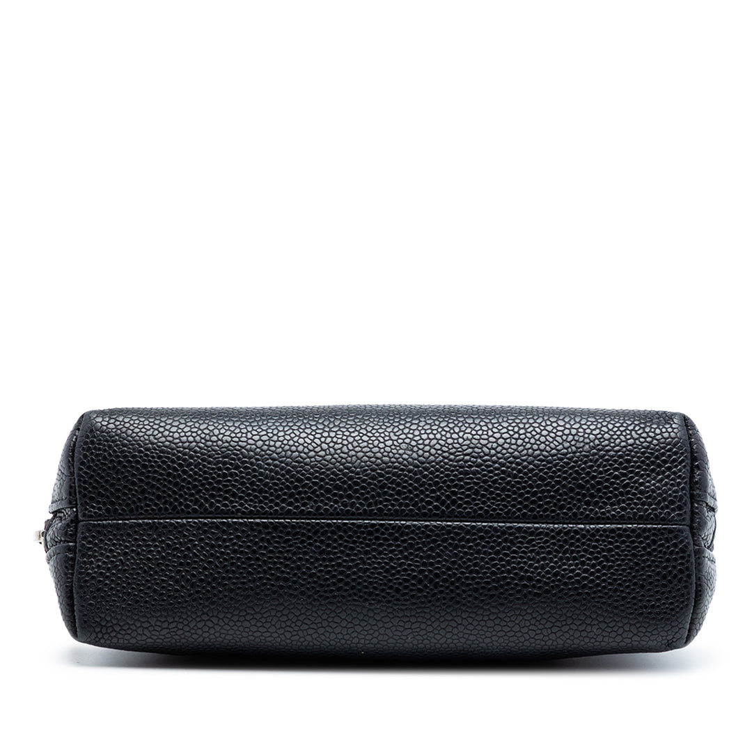 Chanel CC Caviar Cosmetic Pochette
