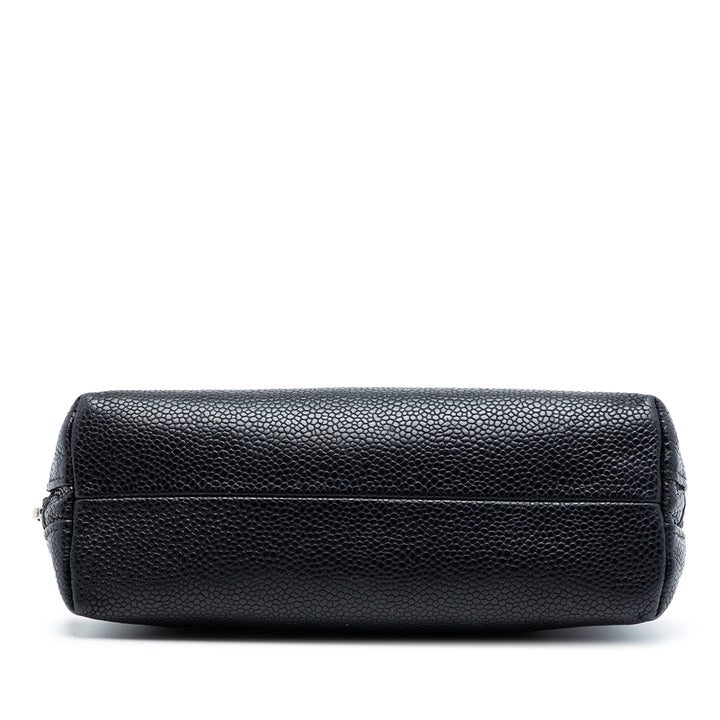 Chanel CC Caviar Cosmetic Pochette