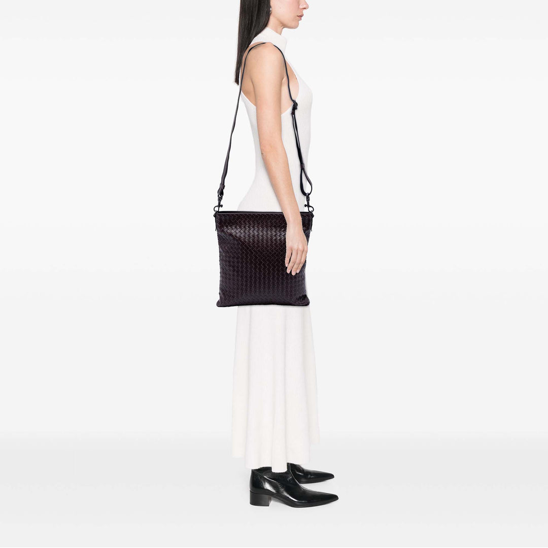 Bottega Veneta Nappa Intrecciato VN Sac porté croisé