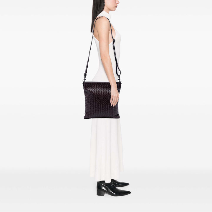 Bottega Veneta Nappa Intrecciato VN Sac porté croisé