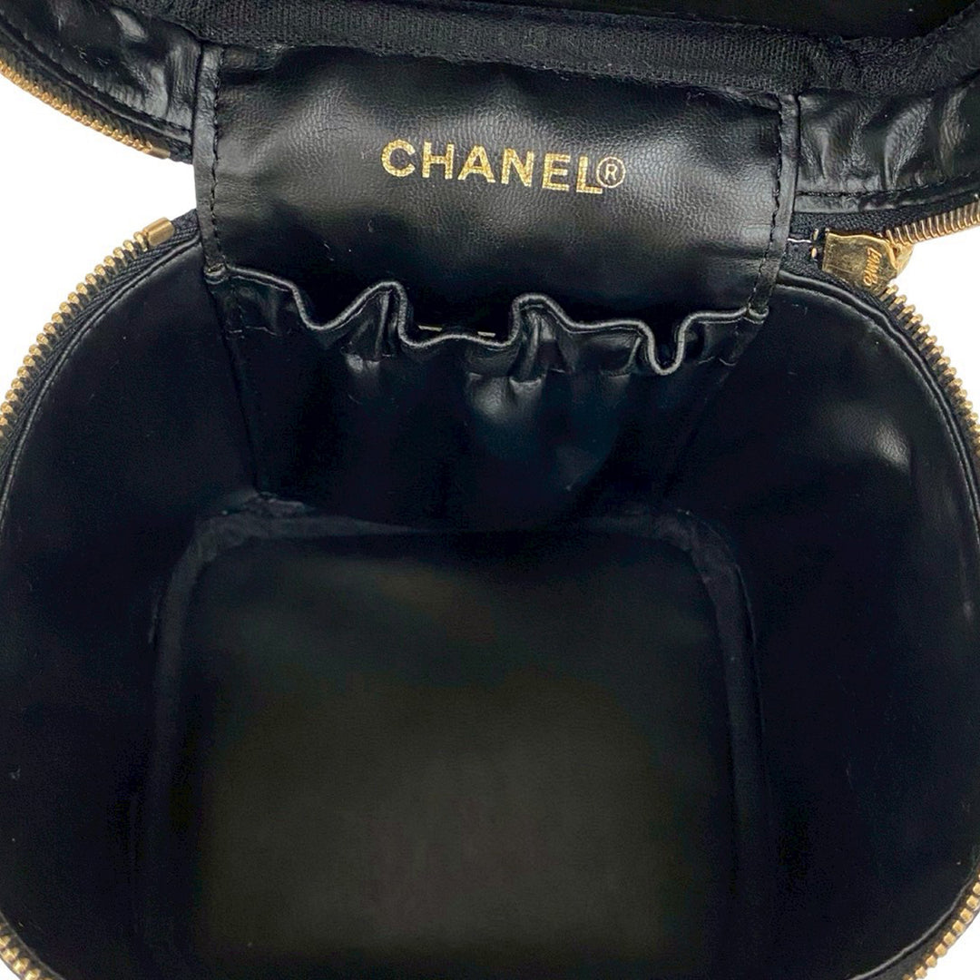 CC Vanity Cuir caviar Noir