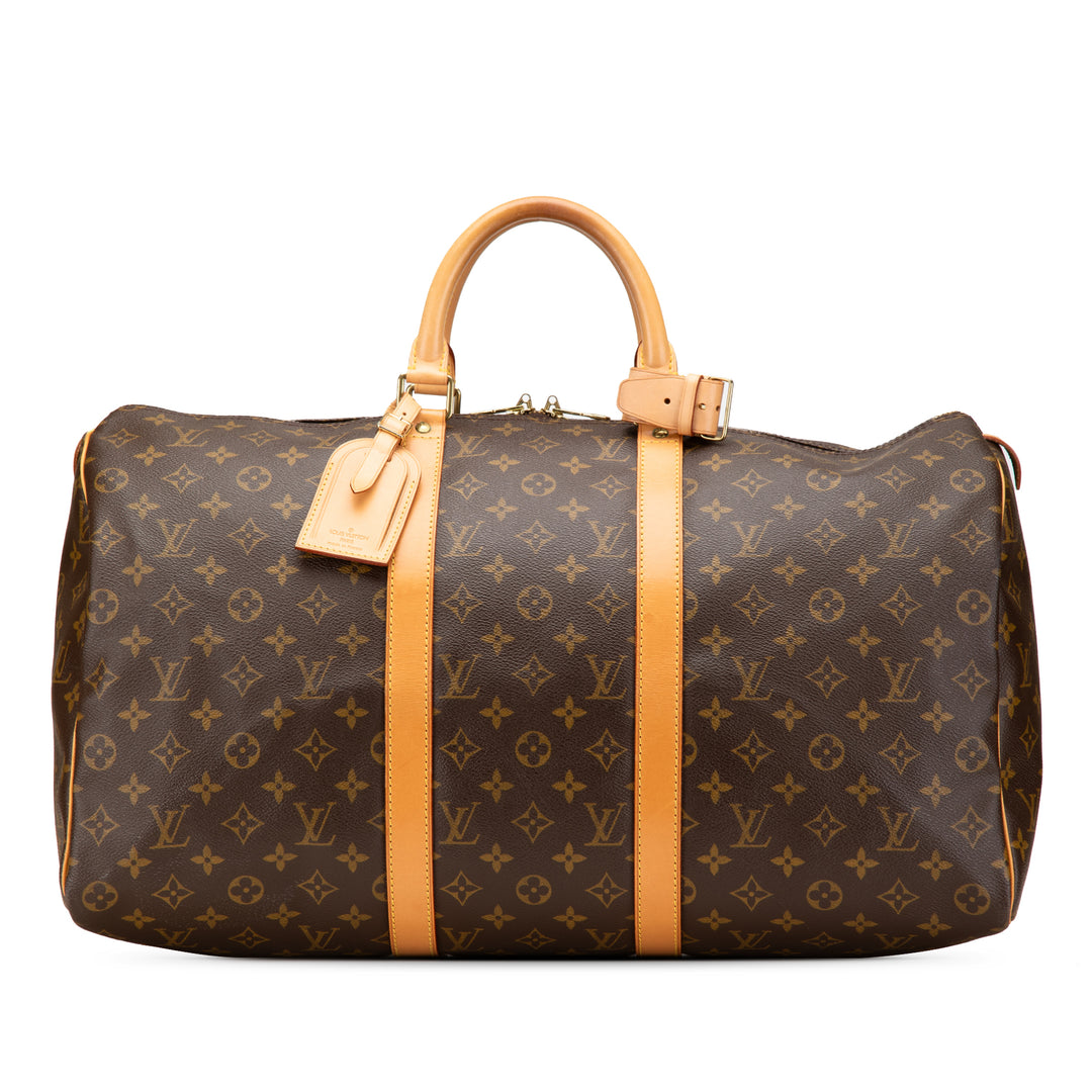 Monogram Keepall 50 Brown - Gaby Paris