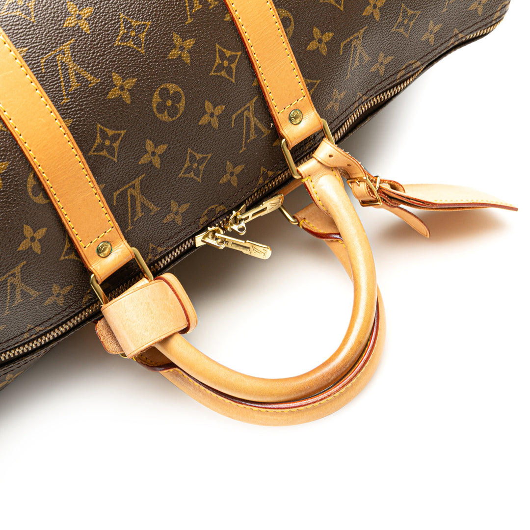 Monogram Keepall 50 Brown - Gaby Paris