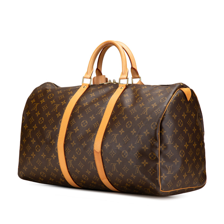 Monogram Keepall 50 Brown - Gaby Paris