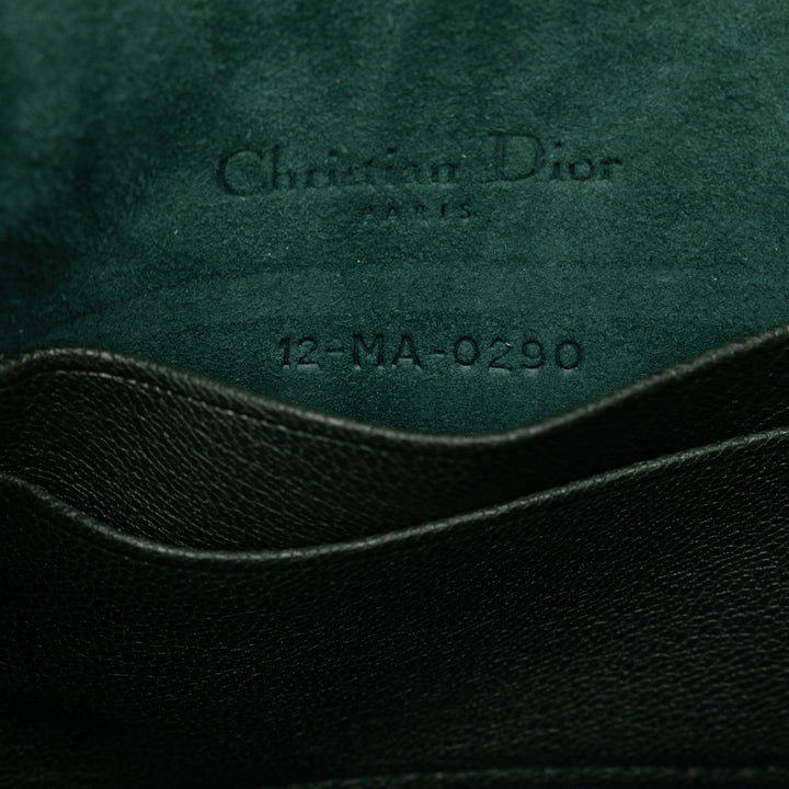 Leather Saddle Belt Bag Green - Gaby Paris