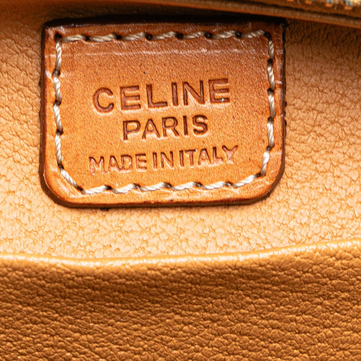 Macadam Coated Canvas Pouch Brown - Gaby Paris