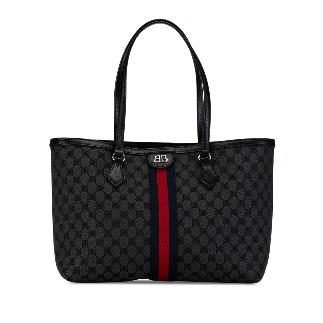 The Hacker Project Medium BB Supreme Ophidia Tote Black - Gaby Paris