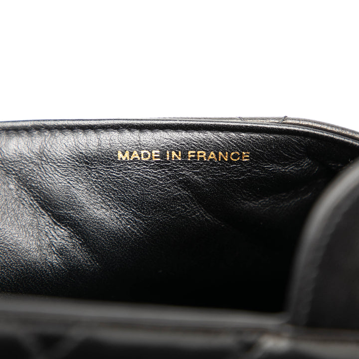 Chanel Jumbo Matelassé Cuir d’agneau Double Sided à rabat