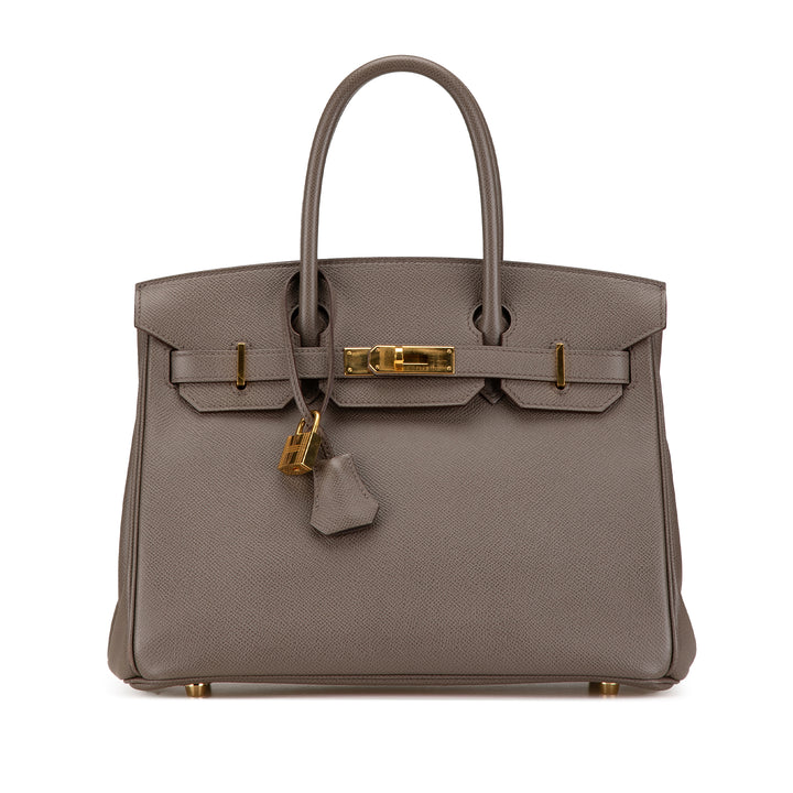 Hermès Epsom Birkin Retourne 30 Marron