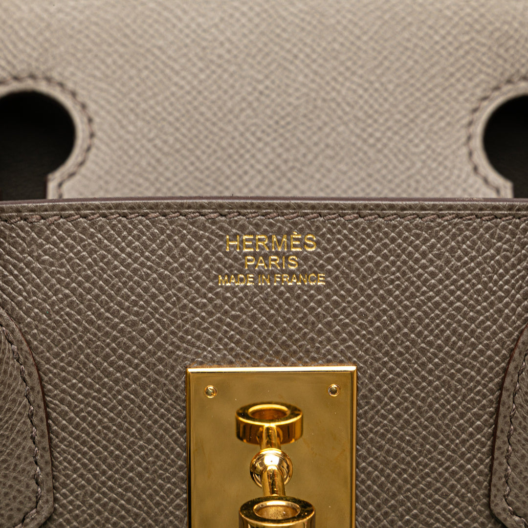 Hermès Epsom Birkin Retourne 30 Marron