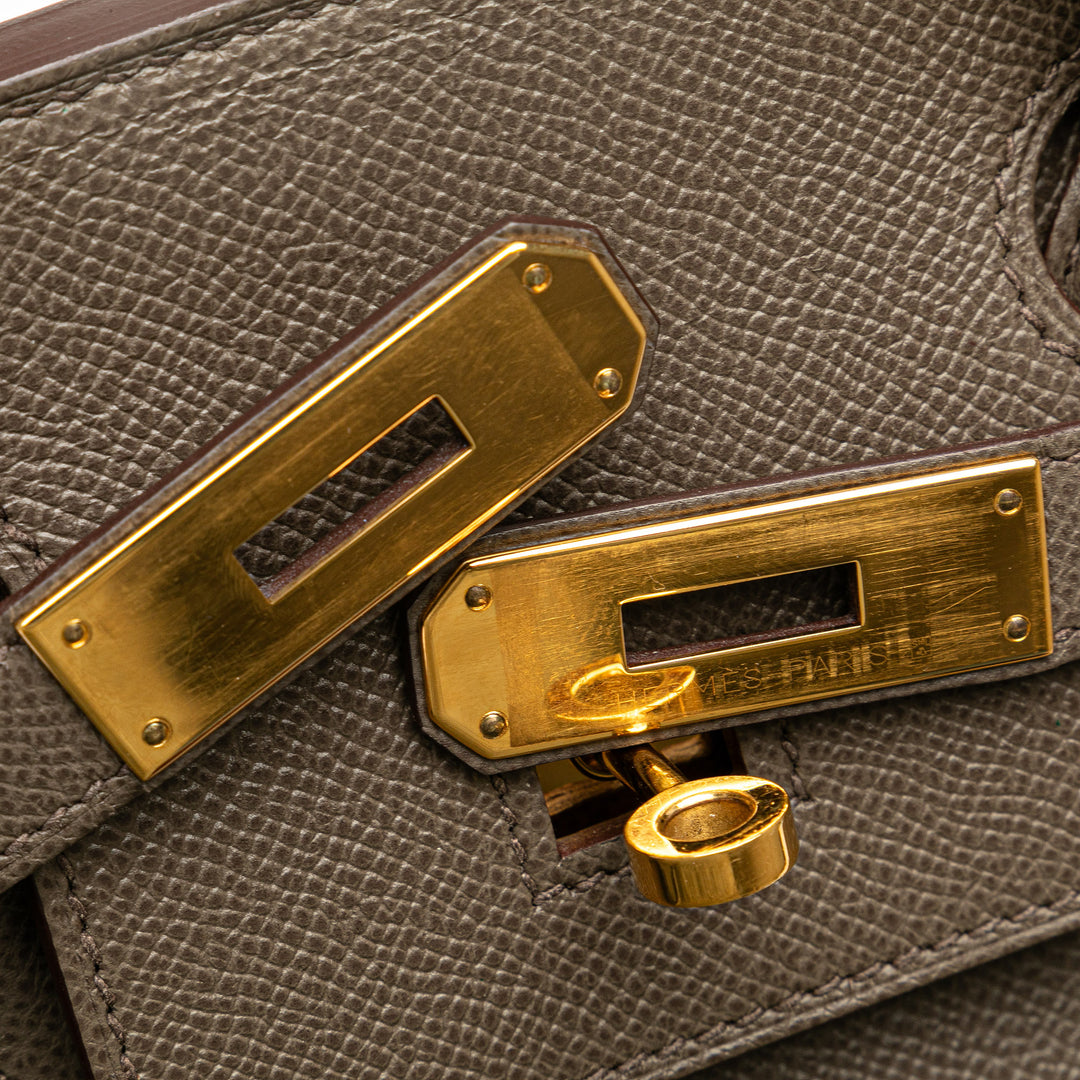 Hermès Epsom Birkin Retourne 30 Marron