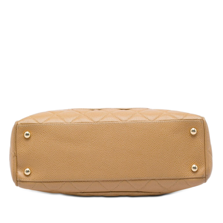 Chanel CC Matelassé Sac bowling Cuir caviar