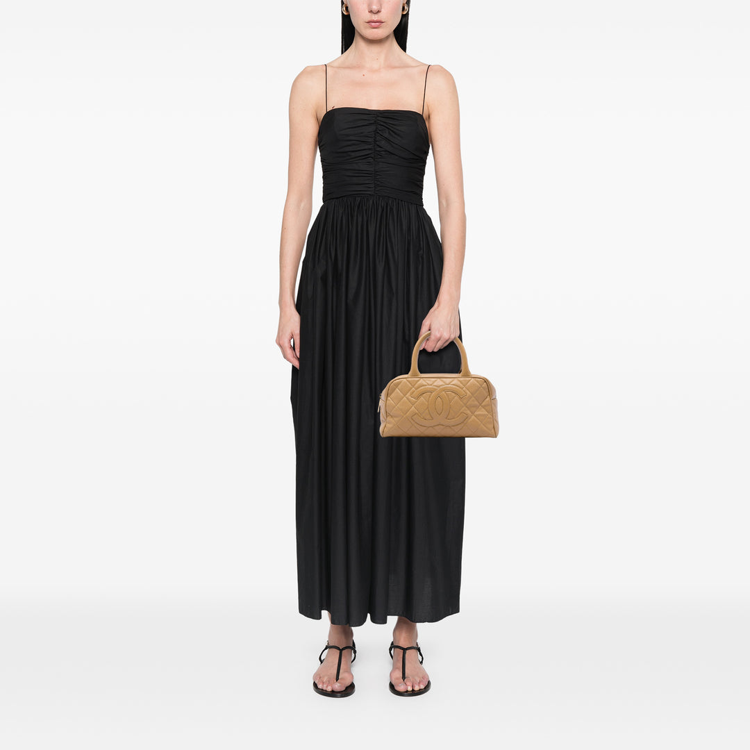 Chanel CC Matelassé Sac bowling Cuir caviar