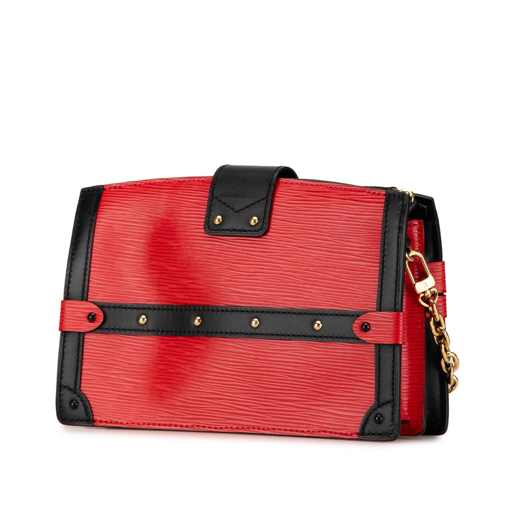 Epi Trunk Clutch Red - Gaby Paris