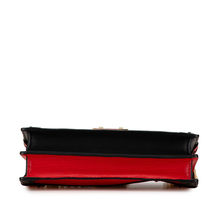 Epi Trunk Clutch Red - Gaby Paris