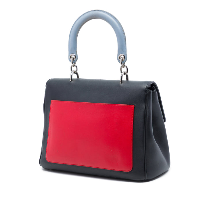 Dior Small Tricolor Cuir de veau Be Dior à rabat