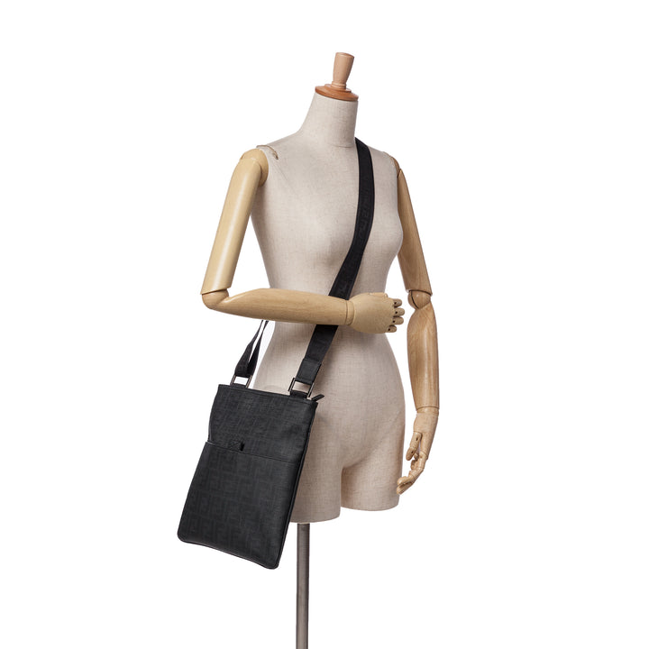 Fendi Zucca Spalmati Sac porté croisé