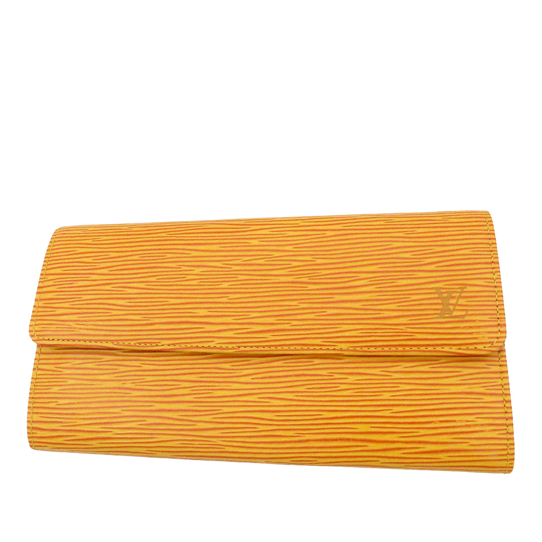Louis Vuitton Epi Porte Tresor International Portefeuille long