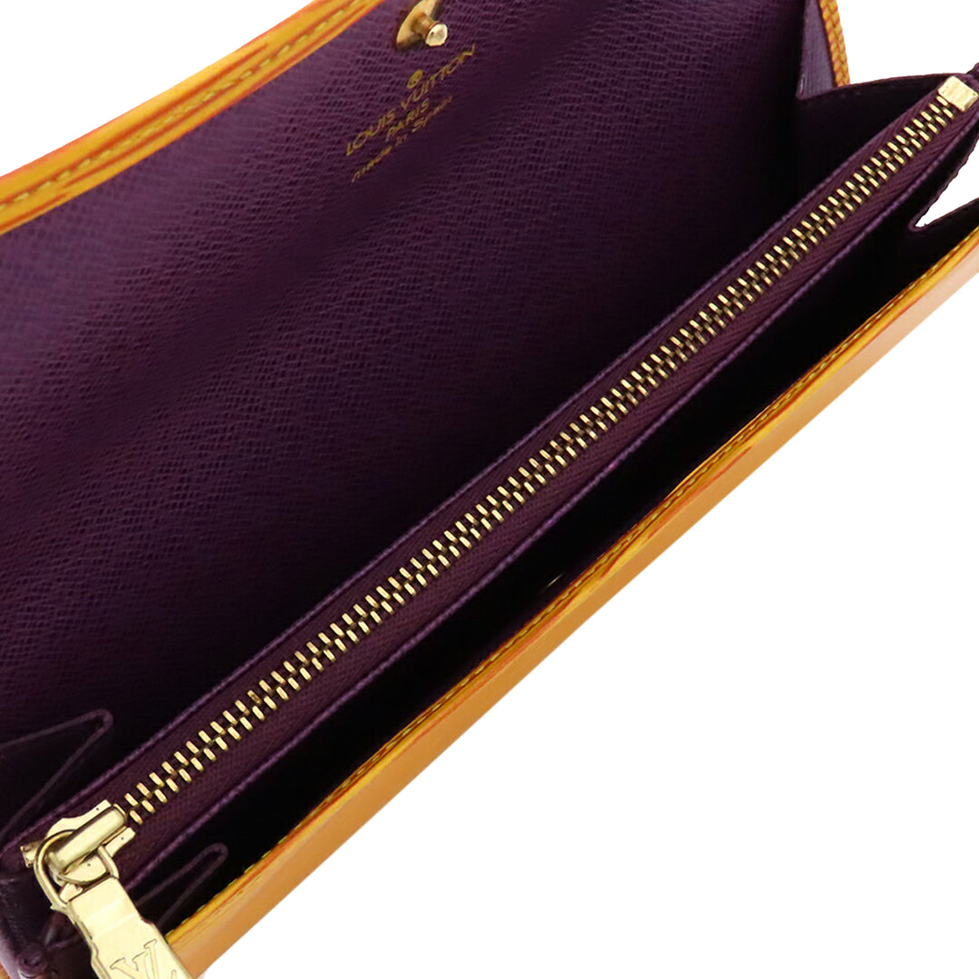 Louis Vuitton Epi Porte Tresor International Portefeuille long