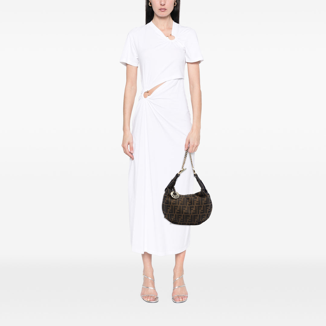 Fendi Zucca Toile Chef Chain Hobo