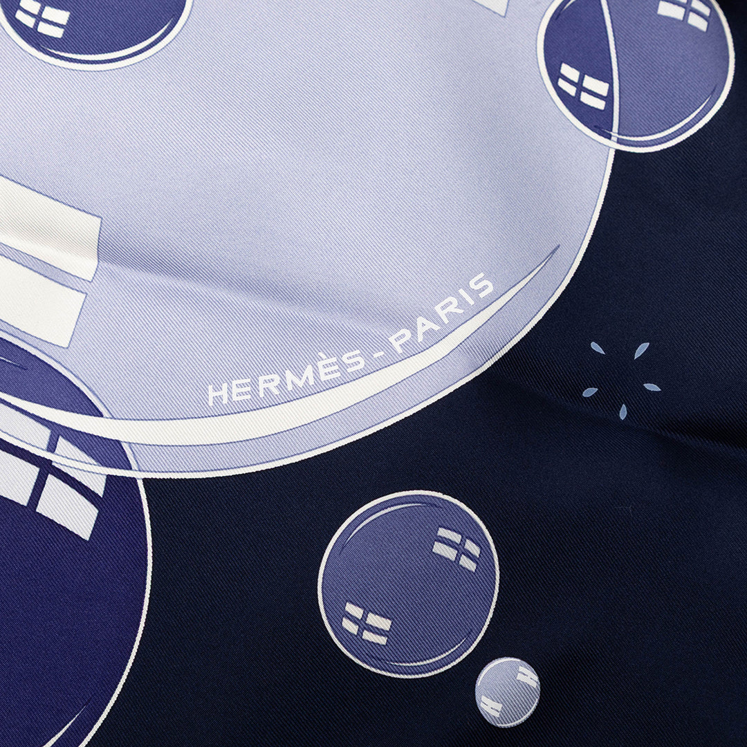 Hermès Bal de Bulles Soie Foulard 90