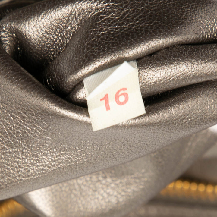 Prada Cervo Lux Lace Print Bauletto Sac à main