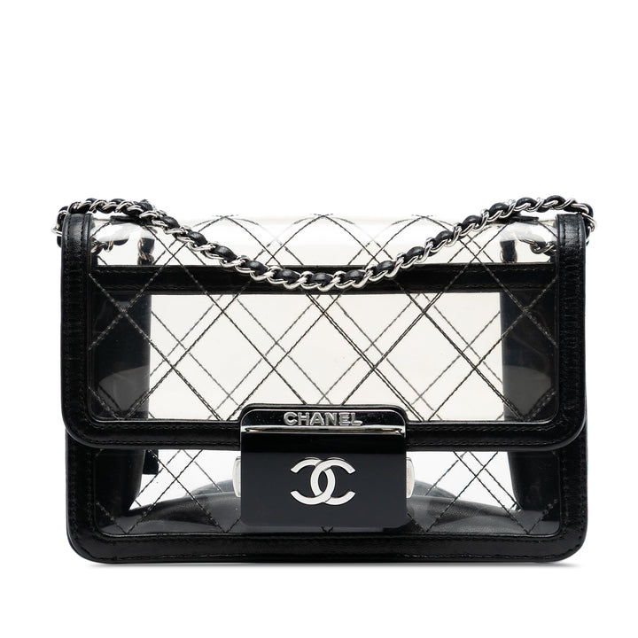 Chanel Small PVC Naked Beauty Lock à rabat