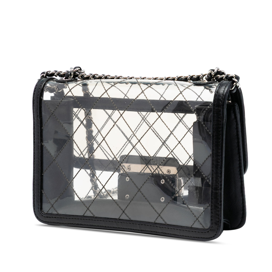 Chanel Small PVC Naked Beauty Lock à rabat