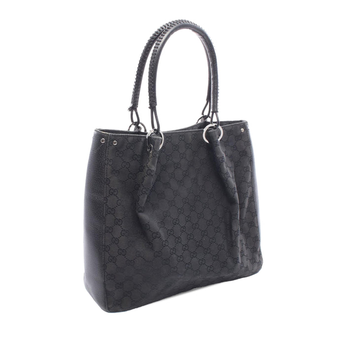 Gucci Cabas GG Noir – vue 2 – GABY PARIS