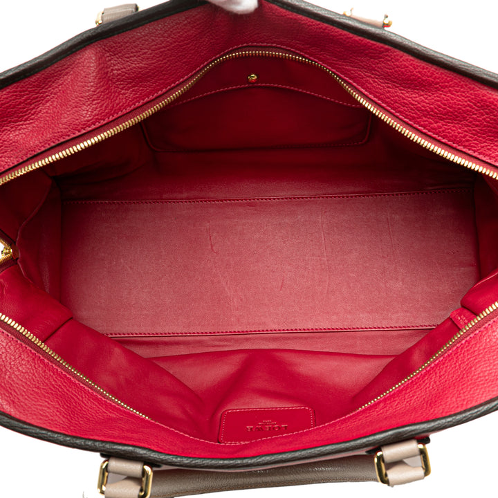 Tricolor Leather Amazona 36 Red - Gaby Paris