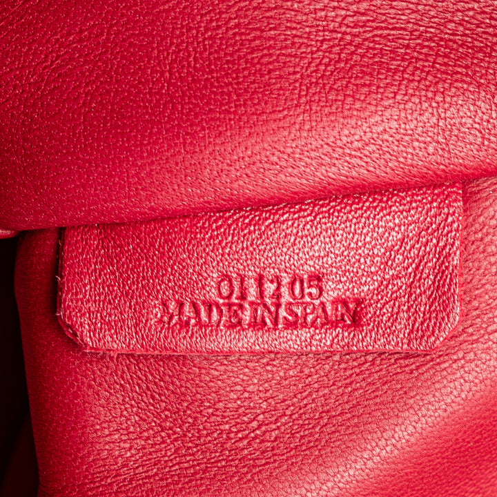 Tricolor Leather Amazona 36 Red - Gaby Paris