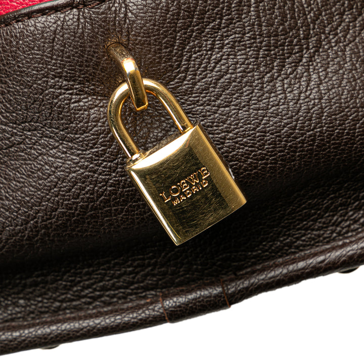 Tricolor Leather Amazona 36 Red - Gaby Paris