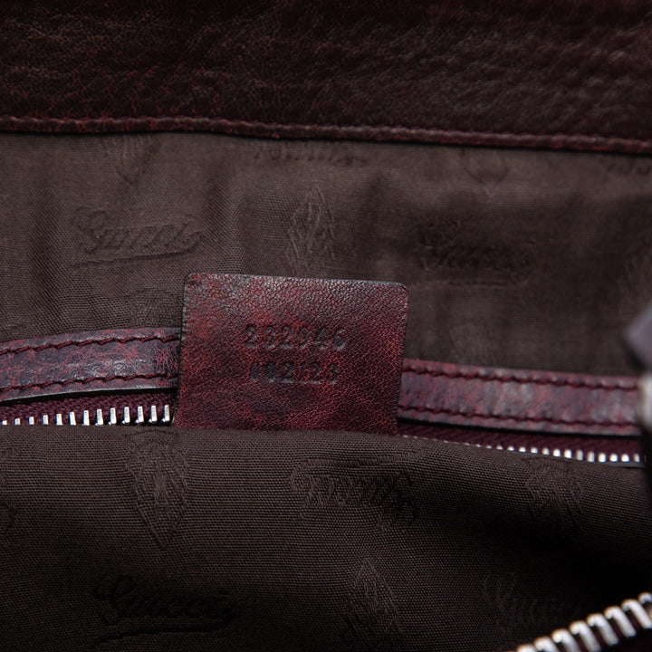 Gucci Large GG Toile Bamboo Libeccio Cabas