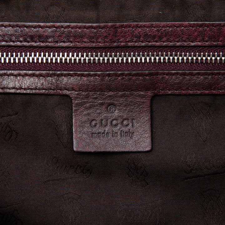Gucci Large GG Toile Bamboo Libeccio Cabas