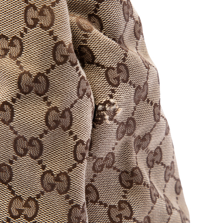 Gucci Large GG Toile Bamboo Libeccio Cabas